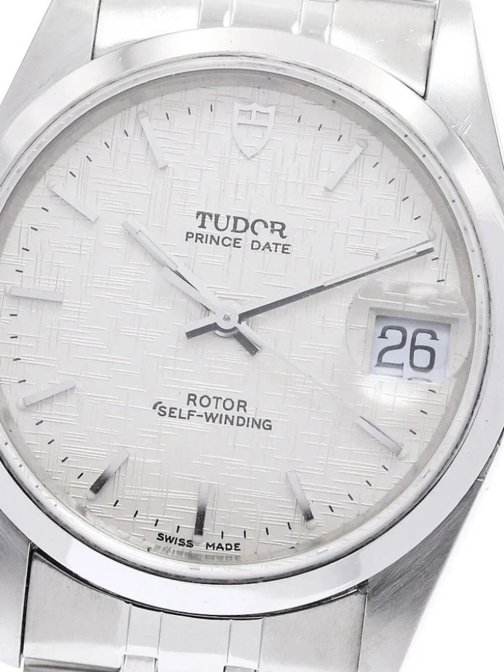 TUDOR Prince Date 74000N Silver Dial Automatic Boy's Watch_956977